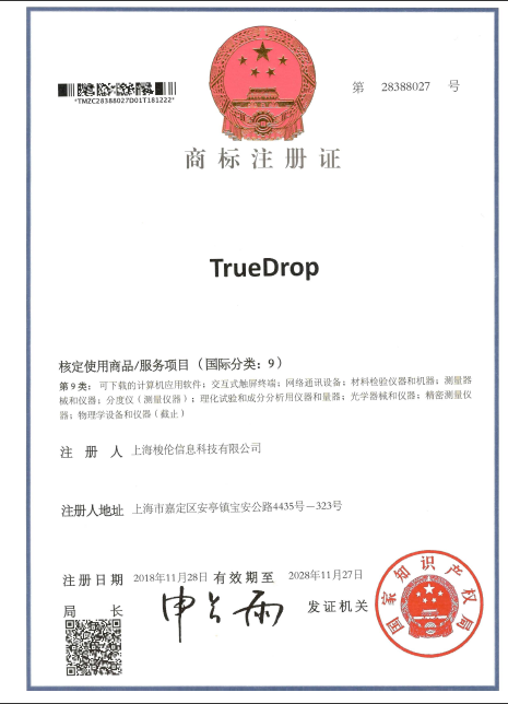 TrueDrop接触角测量算法